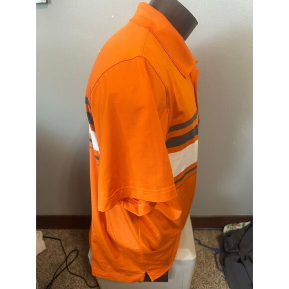 Under Armour HeatGear Mens XL Striped Short Sleeve Polo - Picture 2 of 5